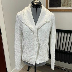White Ivanka Trump Textured Ivy Jacket Sz. 6